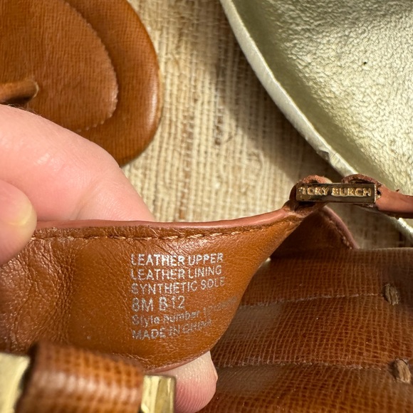 Tory Burch brown leather wedges - Picture 11 of 11